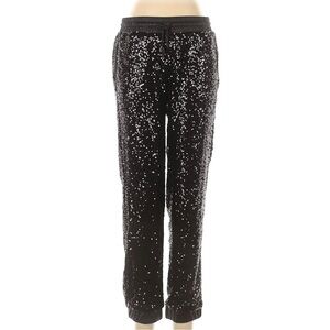 Silva Black Sequin Joggers